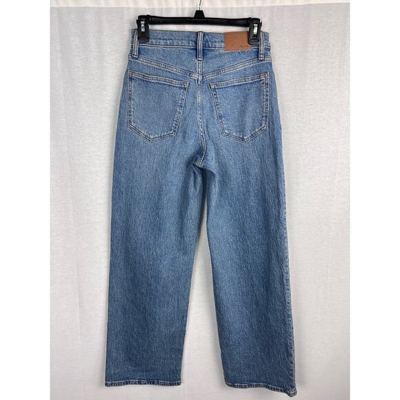 Madewell The Perfect Vintage Wide Leg Jeans Heathcote Wash Modern Contemporary - Picture 4 of 9